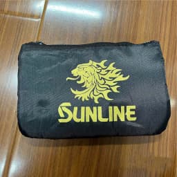 Sunline Portable Fishing Wheel Storage Bag EVA Wheel Protective Case Waterproof Reel Box Fishing Tackle Bag Fishing Accessories