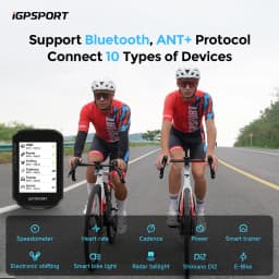iGPSPORT BSC300T Touch-screen Bike Computer Global Colorful Map Wireless Cycling Computer Support E-bike