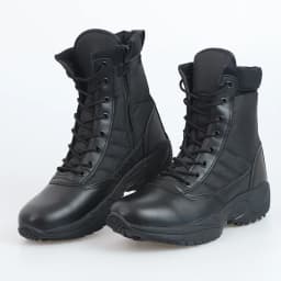 Outdoor Hiking Climbing Shoes Men's Leather Desert Tactical Boots High Top Camouflage Field Training Work Combat Boots 46 Size