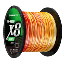 8 Strands PE Fishing Lines 500m 1000m 3000M Japan Super Strong Smooth Multifilament Line For Carp Fishing Saltwater Braided Wire