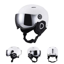 Horntour New 2027 Skiing Helmet with Goggles Warm Helmet ABC+EPS High-Quality Ski Helmet Outdoor Sports Ski Skateboard Helmet