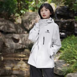 GOLDEN CAMEL Waterproof Hiking Jackets Women Men's Windbreakers Three-proof Fleece Jacket for Women 3 IN1 Detachable Winter Coat