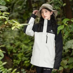 GOLDEN CAMEL Waterproof Hiking Jackets Women Men's Windbreakers Three-proof Fleece Jacket for Women 3 IN1 Detachable Winter Coat