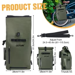 Goture 25L Cycling Backpack Mountaineering Hydration Bag Ultralight Outdoor Climbing Travel Bag Waterproof Fishing Backpack