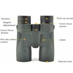 Visionking Long Range 10x42 Birdwatching Camping Binoculars BAK4 FMC Waterproof Powerful Telescope Prismaticos De Caza Binocular