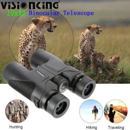 Visionking Long Range 10x42 Birdwatching Camping Binoculars BAK4 FMC Waterproof Powerful Telescope Prismaticos De Caza Binocular