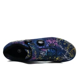 New Professional Cycling Shoes Men Locking Booster Shoes Breathable Double Knob Buckle Women SPD Hard-Soled Road Cycling Shoes