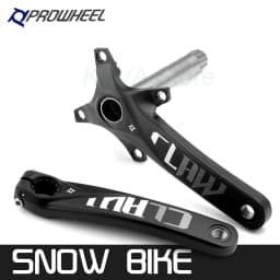 Prowheel Fatbike Crankset Claw-100/120 Snow Bike Crank Arm E-bike Sprocket 104BCD Shaft 176/192mm Bottom Bracket BB100/120
