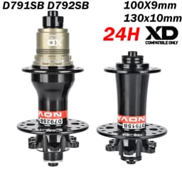 Novatec D791SB D792SB MTB Road Bicycle Hub 24/28/32 Holes Micro Spline MS XD 12 Speed Quick Release Thru Axle BOOST Bearing Hubs