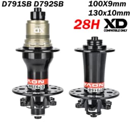 Novatec D791SB D792SB MTB Road Bicycle Hub 24/28/32 Holes Micro Spline MS XD 12 Speed Quick Release Thru Axle BOOST Bearing Hubs
