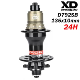 Novatec Bicycle Hubs D791SB D792SB 24 28 32 Hole Micro Spline MS XD For 12 Speed 26 27.5 29 Inch MTB Road Bike Rear Wheel Hubs