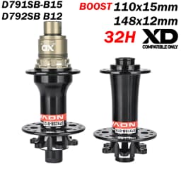 Novatec Bicycle Hubs D791SB D792SB 24 28 32 Hole Micro Spline MS XD For 12 Speed 26 27.5 29 Inch MTB Road Bike Rear Wheel Hubs