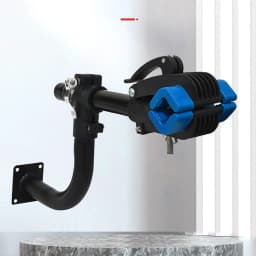 Bike Repair Stand Repair Clamp Quick Release 30kg Load Capacity Space Saving Flexible Arm Rust Proof for Folding Bike