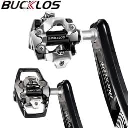 BUCKLOS Mountain Bike Pedals Self-locking Bicycle Platform Pedal for SPD M8100 M8020 MTB Bike Pedal Clip Cycling Cleat Pedals