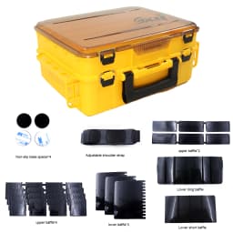 ZYZHE Fishing Tackle Box Double Layer Multifunctional Bag Live Fish Bucket Light Raft Equipment Fishing Storage Case Accessories