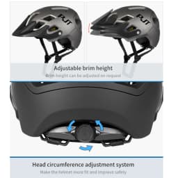 PJT New Helmet Cycling MTB Men Women Bicycle Helmet With Rechargeable LED Light Helmets Ultralight Mountain Road Bike Helmet