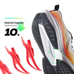 Xtep One Piece Model 2.0/1.0 Men Running Shoes Autumn Comfortable Stability Cushion Rebound Racing Sneakers 876319110073