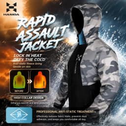HASIDA Multiple Pockets Anti-UV Sun Protect New Style Outdoor Waterproof Windproof Jacket Imported Brand Zipper Fishing Clothin