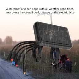 Electric Bike Panel Speed Gear Mode Indicator High Precision Electric Display Panel Easy Installation for Modification