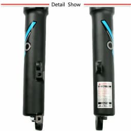 BUCKLOS 20" Folding/BMX/MTB Bike Suspension Fork 1-1/8" Threadless Disc Brake Bicycle Forks 9*100mm Quick Release E-Bike Fork