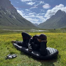 Light Tour R Value 7.5 Camping Inflatable Mattress Outdoor Portable Sleeping Pad Ultralight Hiking Single People Mat R4.2/R3.5