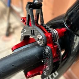 L8 Ultra Road Bike Ring Brake Clamp Bicycle Accessories Carbon Fiber Arms Titanium Bolt Bicycle Accessories 132g Per Set