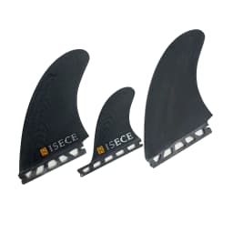 RISECE GFK Fiberglass Surfboard Fins with Stabilizer Fin Single Tab Keel Fin Trailer MR  2+1 Tri Fin Set