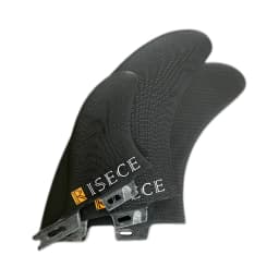 RISECE GFK Fiberglass Surfboard Fins with Stabilizer Fin Single Tab Keel Fin Trailer MR  2+1 Tri Fin Set