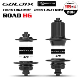 GOLDIX R370 ROAD Bicycle Hub Sealed Bearing Central Lock Disc Brake J-Bend 28/32 Holes Ratchet 36T for Shimano HG 11S SRAM XDR