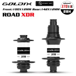 GOLDIX R370 ROAD Bicycle Hub Sealed Bearing Central Lock Disc Brake J-Bend 28/32 Holes Ratchet 36T for Shimano HG 11S SRAM XDR