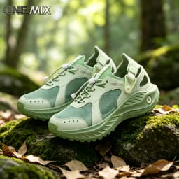 ONEMIX Unisex Summer Breathable Quick Dry Water Shoes Non Slip Outdoor River Trekking Lightweight Walking Sneakers