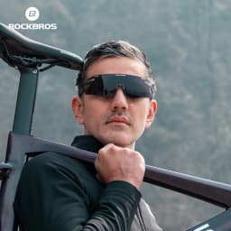 ROCKBROS Photochromic Glasses MTB Road Bike Cycling Sunglasses UV400 Protection Outdoor Riding Sports Bicycle Goggles Eyewear