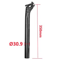 ELITA ONE Carbon Seatpost Offset 20mm MTB/Road Bike Seatpost 27.2/30.9/31.6mm Carbon Bicycle Seat Tube UD Bare Carbon