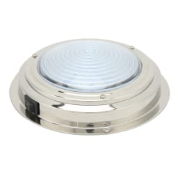 6.5inch Boat LED Courtesy Light 12VDC 18 LED Lamp Beads 316 Stainless Steel for Caravan RV Bathroom Hallway