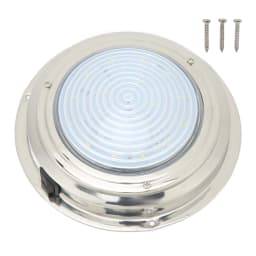 6.5inch Boat LED Courtesy Light 12VDC 18 LED Lamp Beads 316 Stainless Steel for Caravan RV Bathroom Hallway