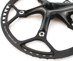 Litepro 130BCD Bicycle Crankset Aluminum Alloy Folding Bike Crankset 45T 47T 53T 56T 58T 130 BCD Road Bike Crank Set
