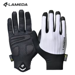 LAMEDA Men's Cycling Gloves XRD Pad Touch Screen Road Bike Full Finger Gloves Spring MTB Gloves Breathable Bicycle Accessories