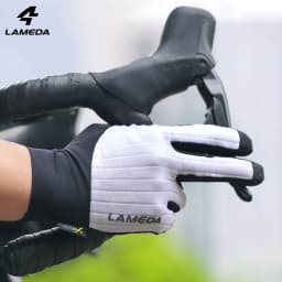 LAMEDA Men's Cycling Gloves XRD Pad Touch Screen Road Bike Full Finger Gloves Spring MTB Gloves Breathable Bicycle Accessories