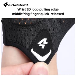 LAMEDA Men's Cycling Gloves XRD Pad Touch Screen Road Bike Full Finger Gloves Spring MTB Gloves Breathable Bicycle Accessories