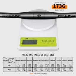 TOSEEK ZF-ONE Bicycle Handlebar 31.8mm Carbon Handlebars MTB Bike Handle Bar Parts 580/600/620/640/660/680/700/720/740/760mm