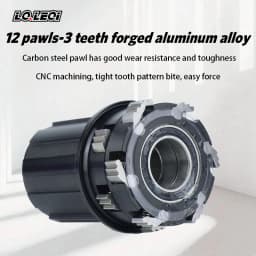 LQLEQI V12 Mountain Bike Flower Drum, 142mm, 135mm, 5 Peilin, 32H/36H, 720 Sounds, HG, 8/9/10/11/12 Speed Wheels Hub Bearing