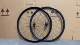 NO LOGO 700C ultra-light carbon fiber tube HUB 120 ring road bike wheel V brake double aluminum alloy depth 30/40/50mm wheelset