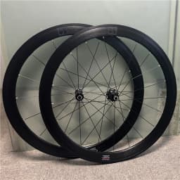 NO LOGO 700C ultra-light carbon fiber tube HUB 120 ring road bike wheel V brake double aluminum alloy depth 30/40/50mm wheelset