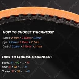 DHS NEO Hurricane 3 Provincial Table Tennis Rubber Orange Sponge NEO H3 Prov OS Ping Pong Rubber Sticky Top Sheet