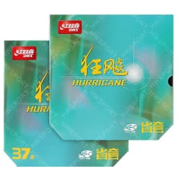 DHS NEO Hurricane 3 Provincial Table Tennis Rubber Orange Sponge NEO H3 Prov OS Ping Pong Rubber Sticky Top Sheet