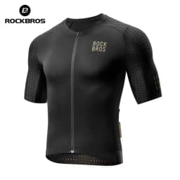ROCKBROS Men's Bicycle Jackets Summer Long Sleeves Top Cycling Jerseys Male Breathable Quick Dry Sports MTB Road Bike Jacket