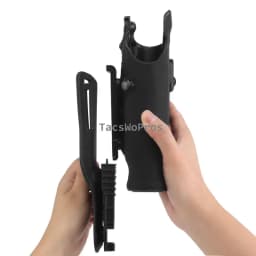Tactical Pistol Holster for P320 Compatible X300 Flashlight Right Hand Hunting Shooting Drop Leg Holsters with Thigh Strap