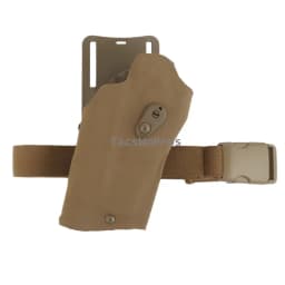 Tactical Pistol Holster for P320 Compatible X300 Flashlight Right Hand Hunting Shooting Drop Leg Holsters with Thigh Strap
