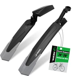 RBRL MTB Bicycle Fender Adjustable Front Rear Bike Mudguard Quick-release Splash-proof Widen Fenders for 26/27.5/29" Bicycle