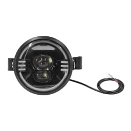 For Electric Scooter Headlamp Low Beam High Beam 48V LED Headlight Front Light Waterproof Flashlight Accessories Part